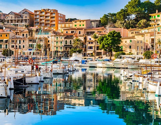 Majorca marina and waterfront